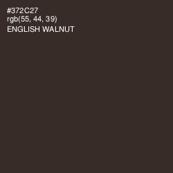 #372C27 - English Walnut Color Image